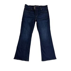 American Eagle Jeans 20R Kick Boot Dark Wash